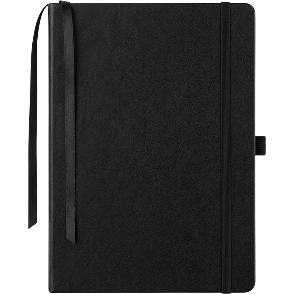 Wpmxg Hardcover Journal Black A5 Dotted 192 Pages